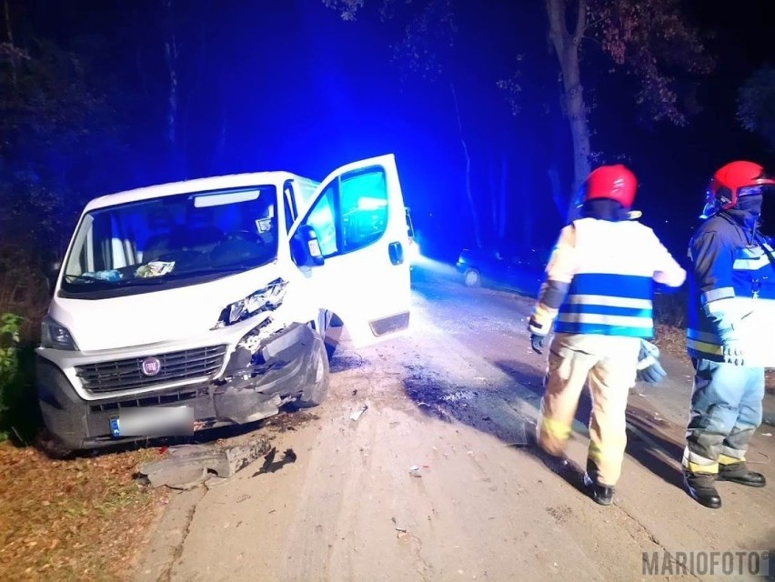 Zderzenie dwóch aut na trasie Brynica-Czarnowąsy.