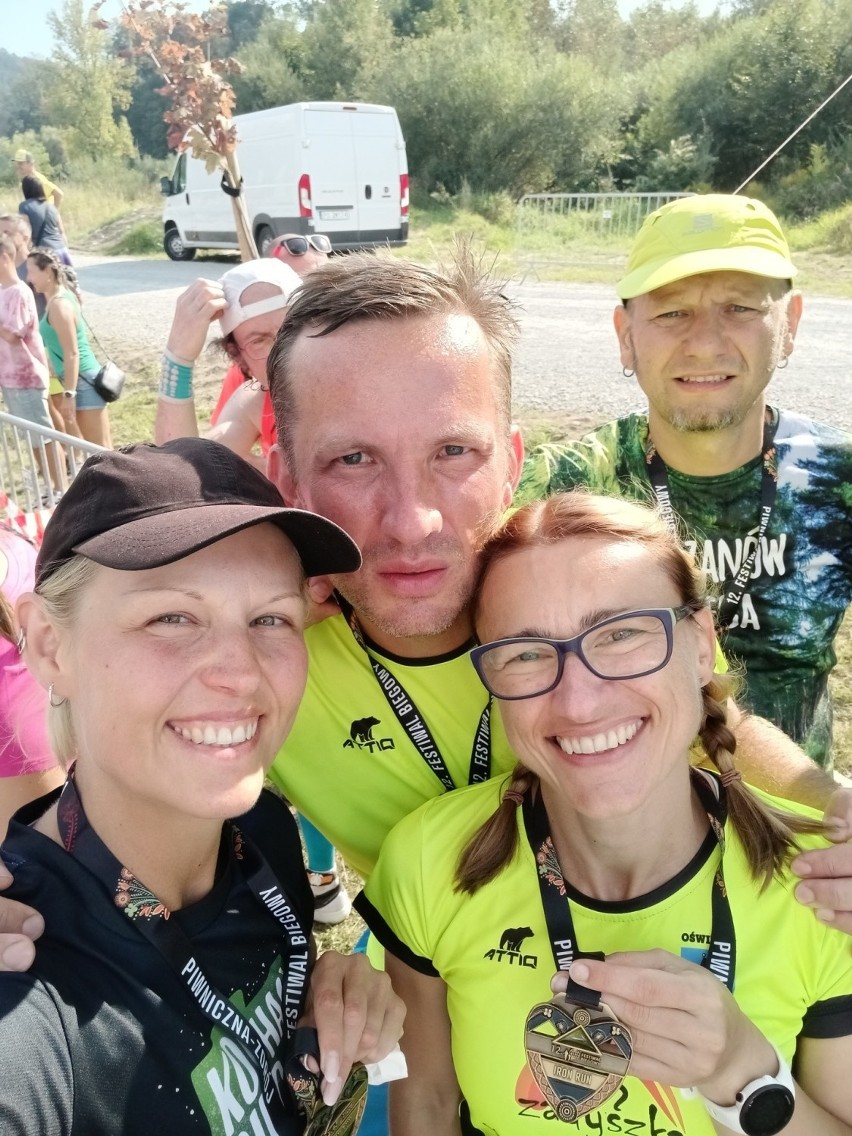 Libiąż. Kobieta z żelaza. Magdalena Siuda "na pudle" Iron Run konkurencji Festiwalu Biegowego w Piwnicznej-Zdroju [ZDJĘCIA] 