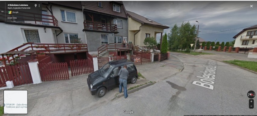 Rypin. Przyłapani przez Google Street View. Zobacz zdjęcia mieszkańców