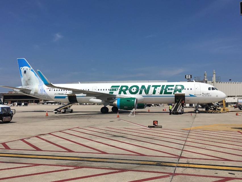 Samolotami Frontier Airlines można dostać się niemal...