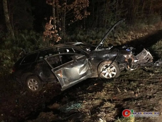 Kierowca audi był pijany. "Wydmuchał" 1,5 promila alkoholu