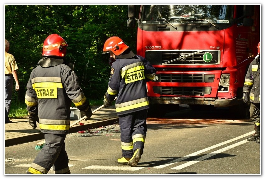 Chrzanów: groźny wypadek na Borowcowej [ZDJĘCIA]