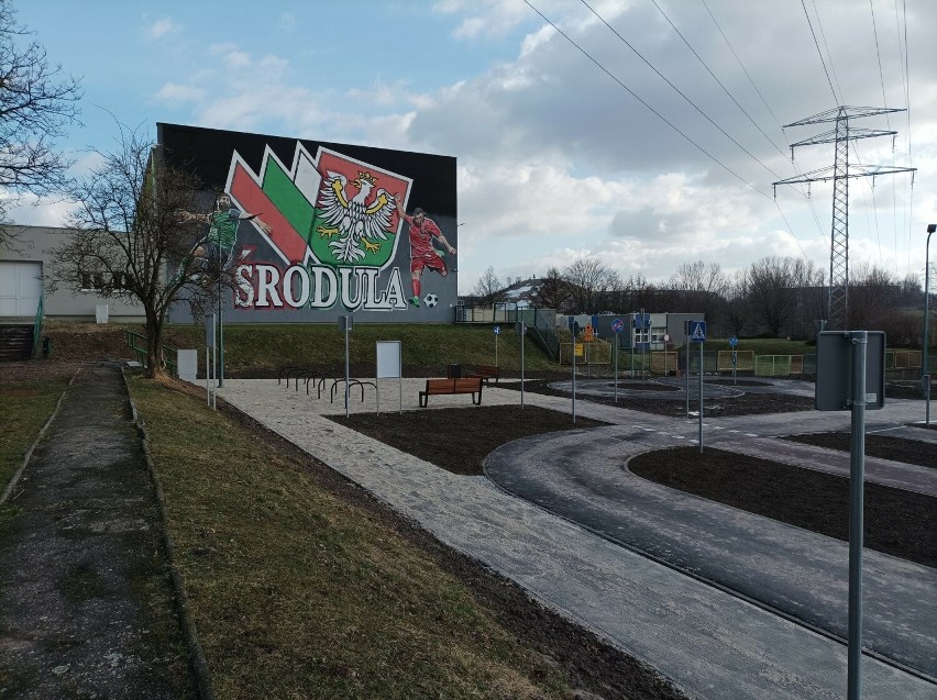 WEEK Miasteczko ruchu drogowego w Sosnowcu niemal gotowe.