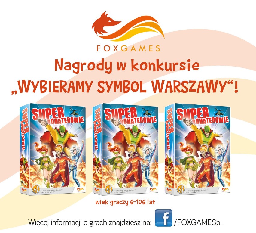 Zostań Superbohaterem i wybierz Symbol Warszawy