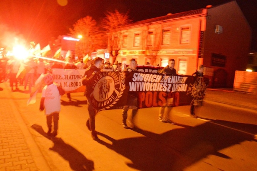 Marsz Pamięci Żołnierzy Wyklętych w Bełchatowie