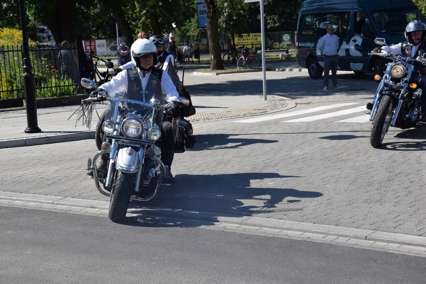 Motocykliści ze Skierniewic uczcili otwarcie ulicy Rawskiej [ZDJĘCIA]