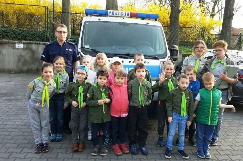 Radosne Misie z wizytą na posterunku policji w Cieszynie