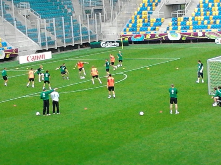 Gdynia: Trening reprezentacji Irlandii 11 czerwca. Trapattoni tłumaczy porażkę z Chorwacją