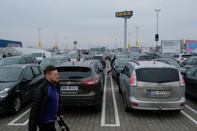 Tak wygląda sytuacja w poznańskich sklepach w sobotę, 10 marca 2018