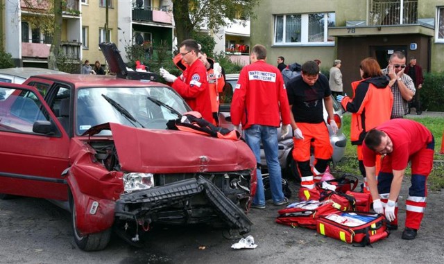 Do wypadku doszło dzisiaj na ulicy Szafera.