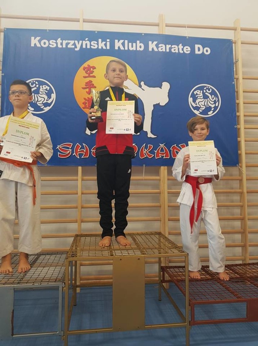 Pleszewski Klub Karate zajął drugie miejsce w klasyfikacji medalowej podczas XV Turnieju Karate o Puchar Samorządu Kostrzyńskiego