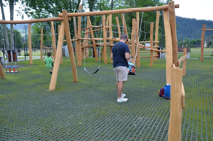 Zakopane. Na Górnej Równi Krupowej długo wyczekiwany plac zabaw już otwarty dla najmłodszych