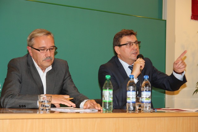 Zdzisław Piskorski (z lewej) i Ryszard Szybajło