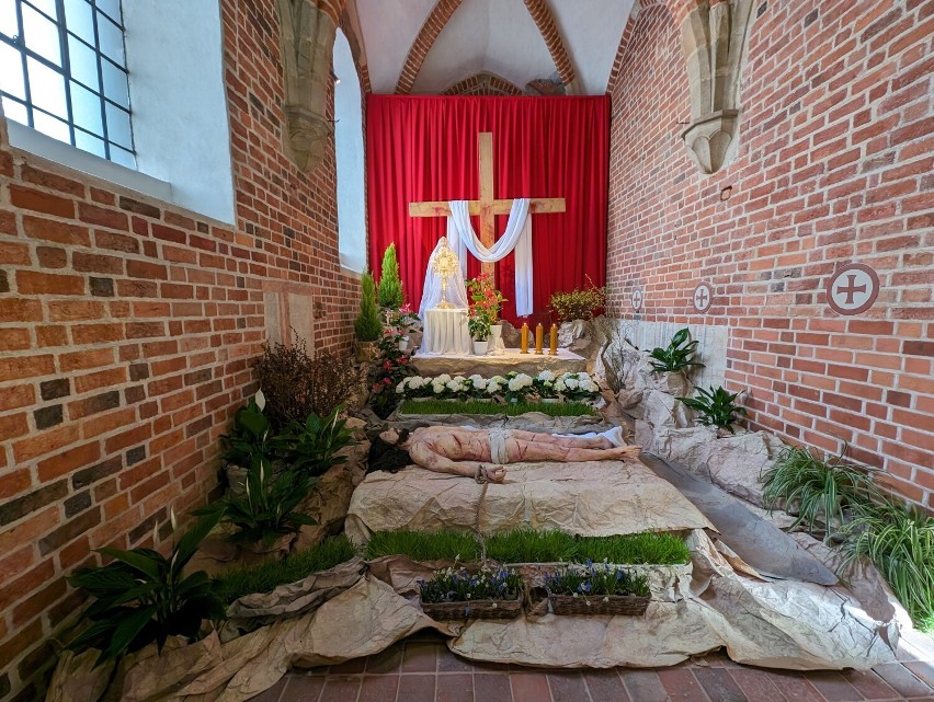 Grób Pański w kościele franciszkanów w Kaliszu