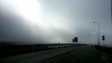 Mgła nad S1 w powiecie będzińskim. Widoczność była kiepska