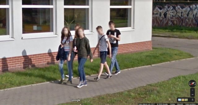 Aparat google street view, przy okazji rejestrowania ulic, przyłapał wielu przechodniów. Na zdjęciach można zobaczyć także mieszkańców Grudziądza.