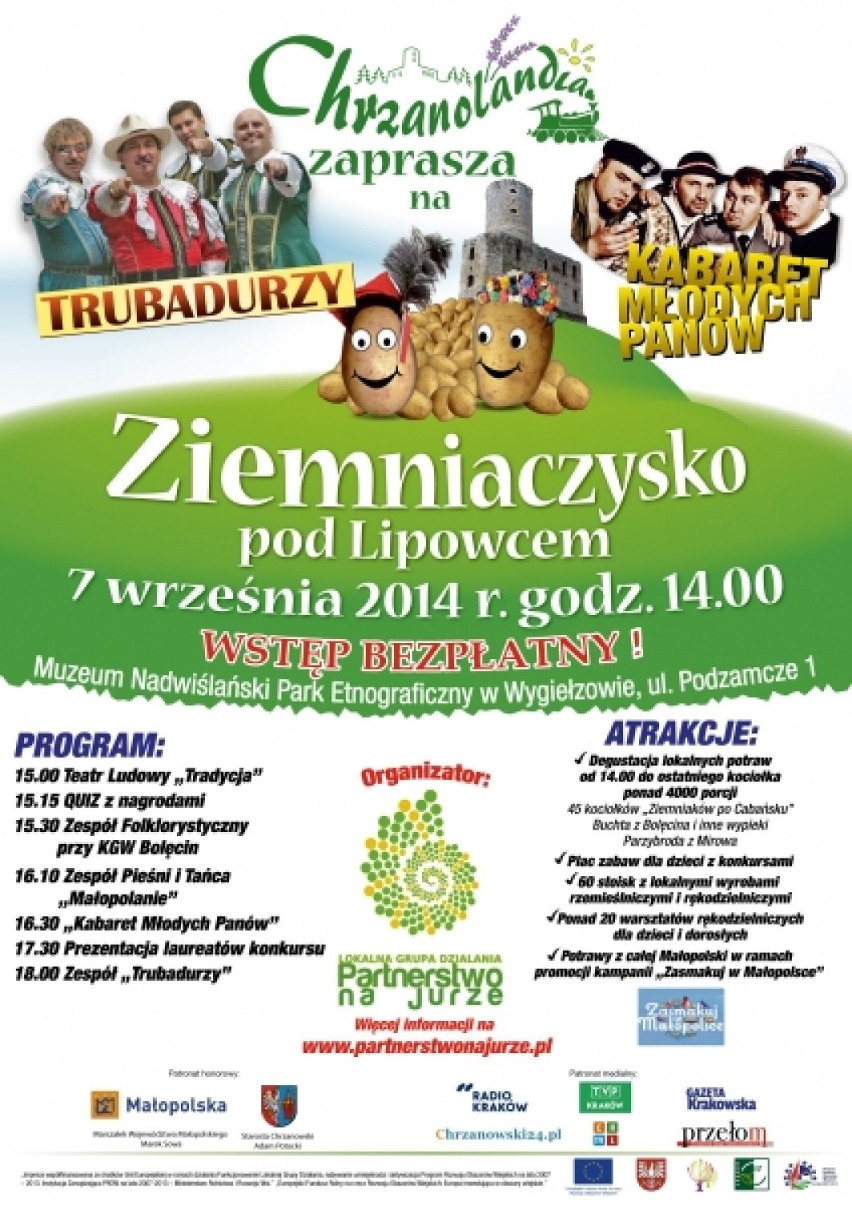 KIEDY: 7 września 2014, godz. 14.00
GDZIE: Nadwiślański Park...