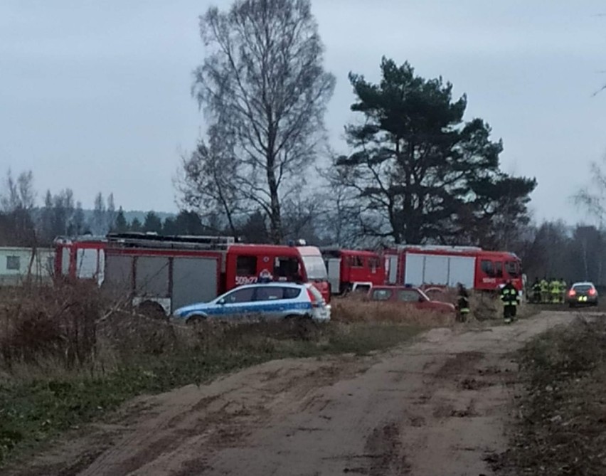 Akcja poszukiwawcza mężczyzny, którego zaginięcie zgłoszono w Komisariacie Policji w Krokowej 14.12.2020