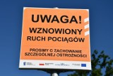 Na trasę Wrocław - Sobótka - Świdnica wróciły pociągi. Uważajcie na przejazdach!