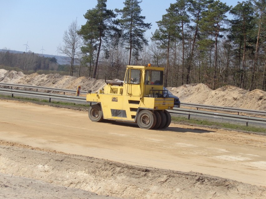 Budowa autostrady A1 Piotrków - Kamieńsk [kwiecień 2020]