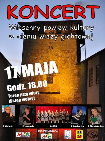 Koncert w Porębie odbędzie się w piątek, 17 maja. Początek...