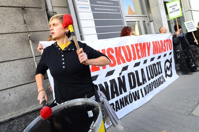 Skłot Od:zysk: Kolejny protest w obronie skłotu