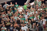 Legia Warszawa - Lechia Gdańsk. Kibice biało-zielonych wspierali drużynę w stolicy [zdjęcia]