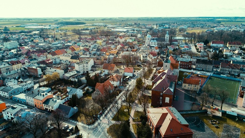 Grodzisk Wielkopolski na zdjęciach z lotu ptaka. Te fotografie zachwycają!