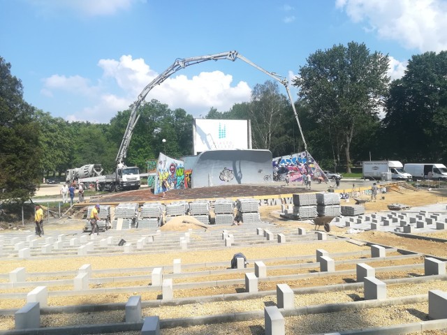 Trwa remont amfiteatru w Parku Grabek, więc święto miasta zostało przeniesione na stadion MOSiR-u