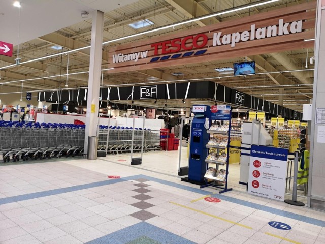 Tesco na Kapelance zamieni się w Kaufland