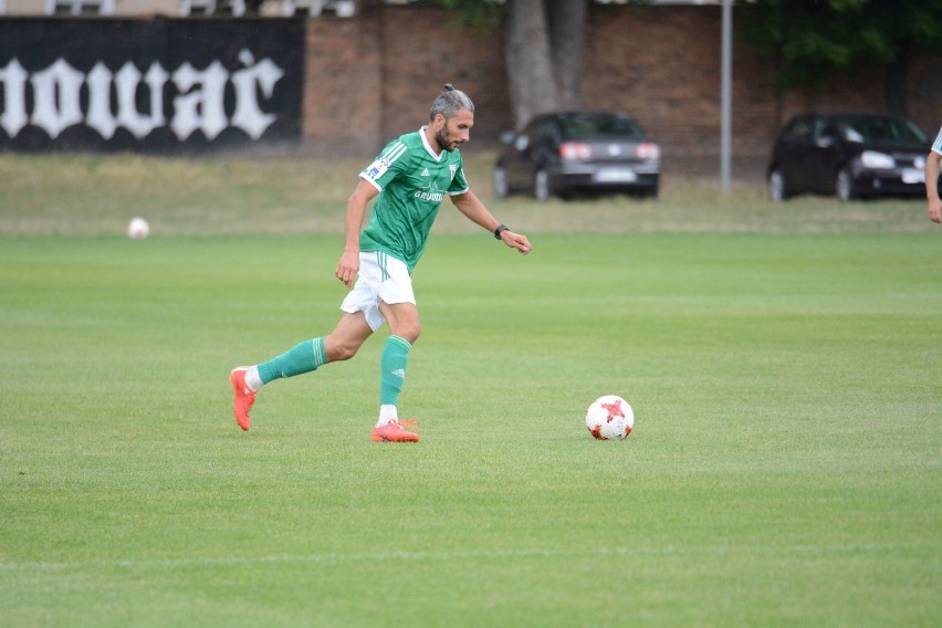 Olimpia Grudziądz przegrała mecz kontrolny z Gryfem Wejherowo [zdjęcia, wideo]