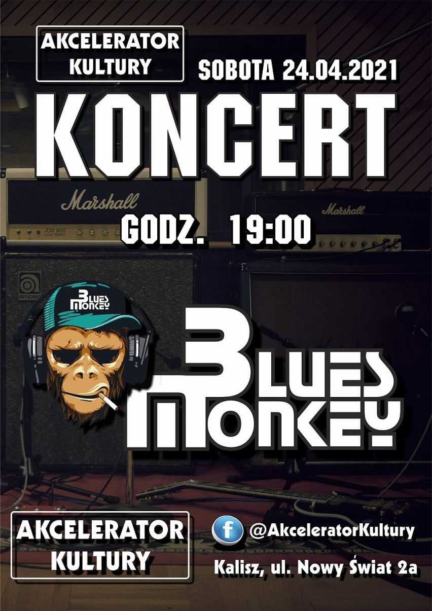Akcelerator Kultury w Kaliszu zaprasza na koncert Blues...
