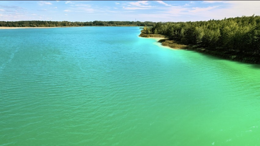 "Turkusowe Jezioro" w Koninie to poprzemysłowy zbiornik...