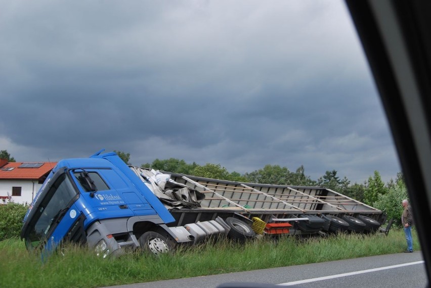 Chałupki wypadek ciężarówki/ FOT. RADIA VANESSA