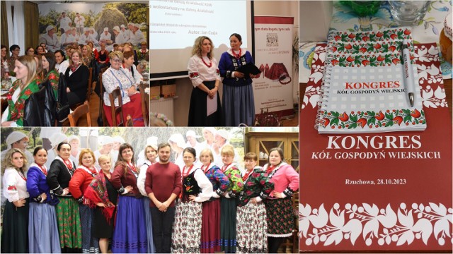 W kongresie w Rzuchowej uczestniczyły panie z 23 kół gospodyń wiejskich z subregionu tarnowskiego. Więcej zdjęć w galerii!