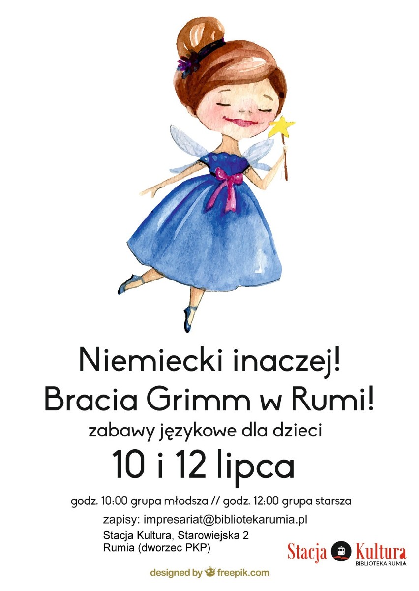 "Niemiecki inaczej - Bracia Grimm w Rumi"  - zabawy językowe...