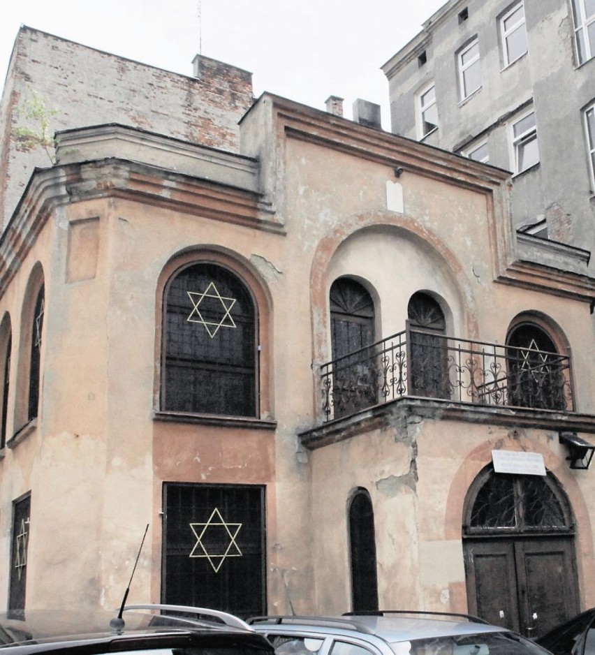 Synagoga mieści się w dawnym kantorze