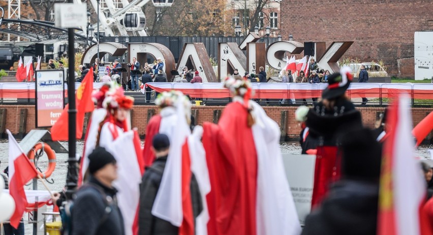 Niech żyje Polska. Obchody Święta Niepodległości w Gdańsku [ZDJĘCIA]