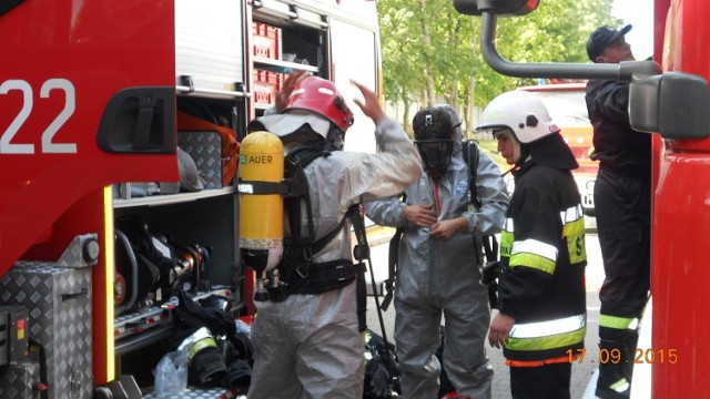 Ćwiczenia z zakresu ratownictwa chemiczno-ekologicznego