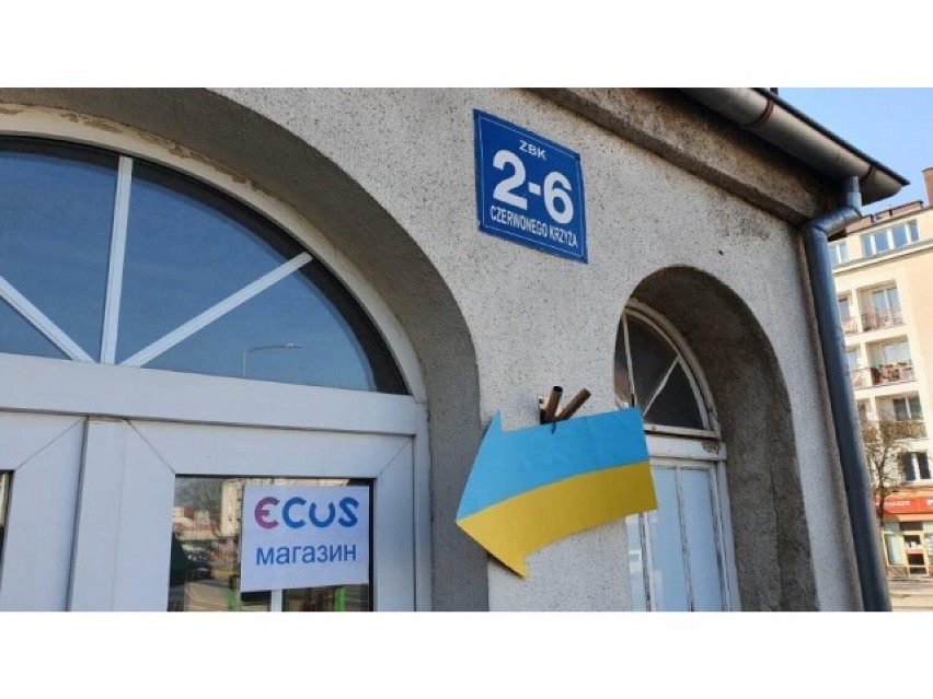 Elbląg. Pomoc dla obywateli Ukrainy: sklep ECUS - zbiera i przekazuje