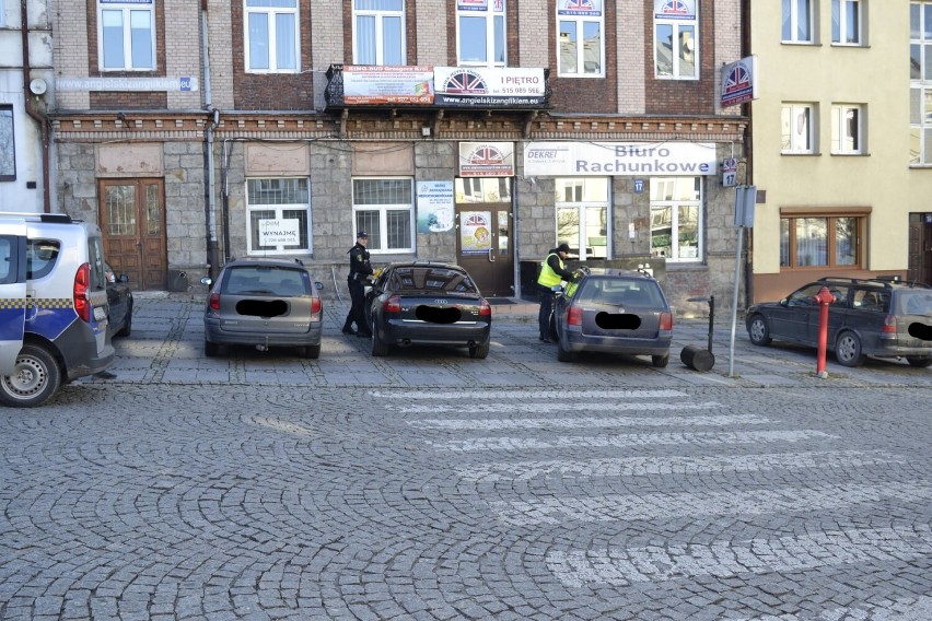 Żółta kartka za nieprawidłowe parkowanie w Chełmie
