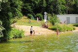 Poznańskie kąpieliska 2011: Jezioro Kierskie - plaża w Krzyżownikach