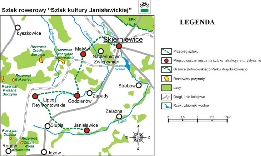 Janisławice – Lipce Reymontowskie – Godzianów – Maków –...