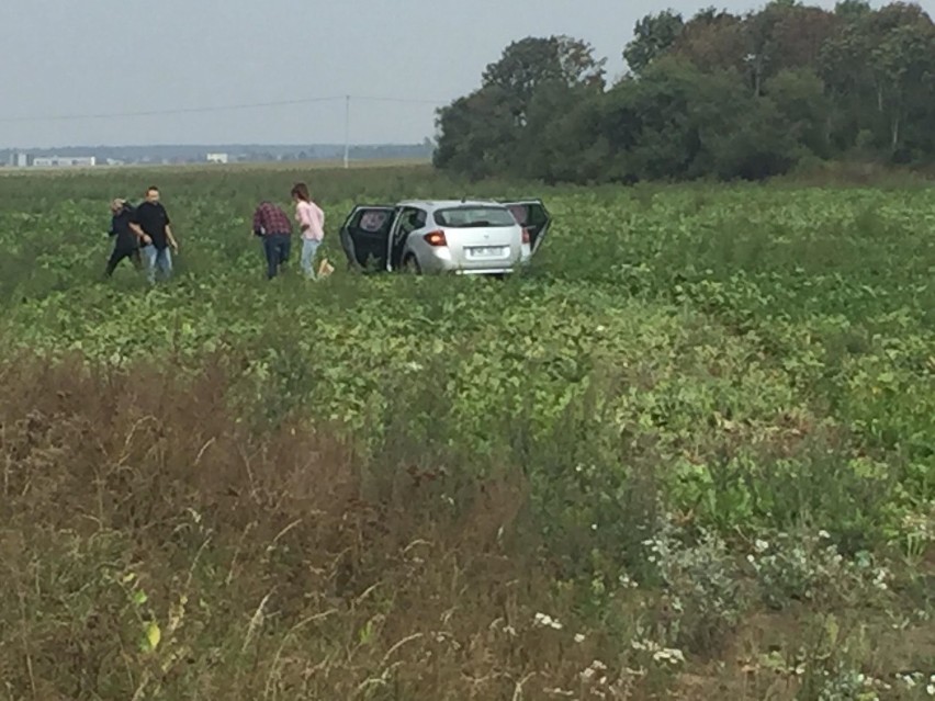 Wypadek w Szczytnikach Czerniejewskich. Autem podróżowała rodzina z niemowlakiem [ZDJĘCIA]!