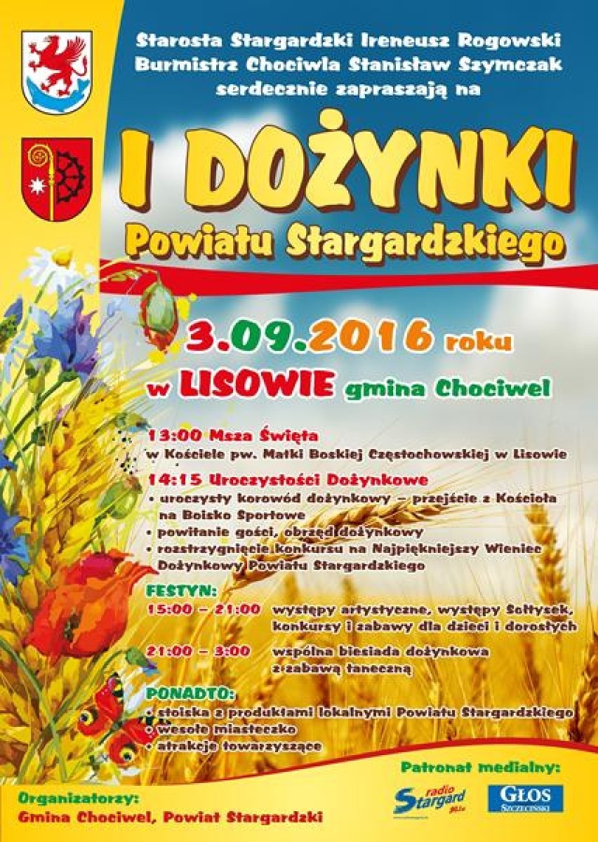 Pierwsze dożynki powiatu stargardzkiego 