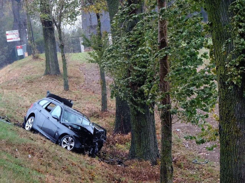 Wczoraj rano na drodze wojewódzkiej w Sucharzewie (gmina...