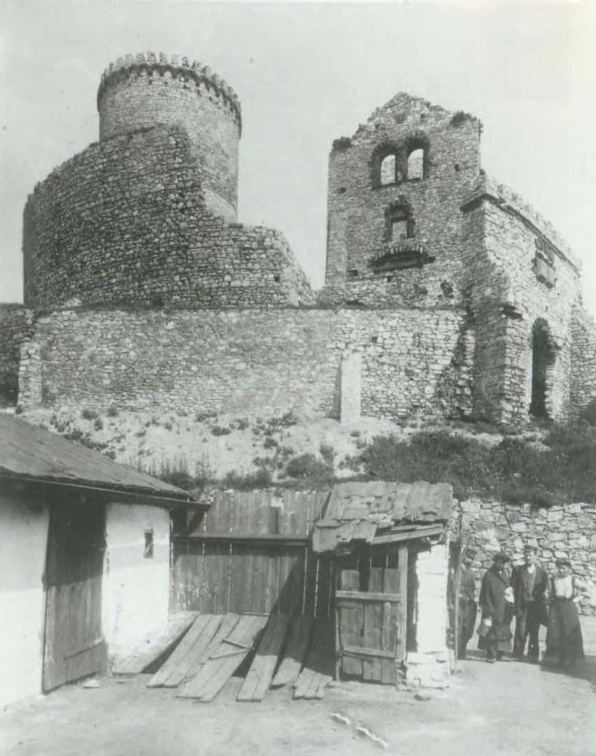 Zamek w Będzinie - lata 1920-1940 [ZDJĘCIA]