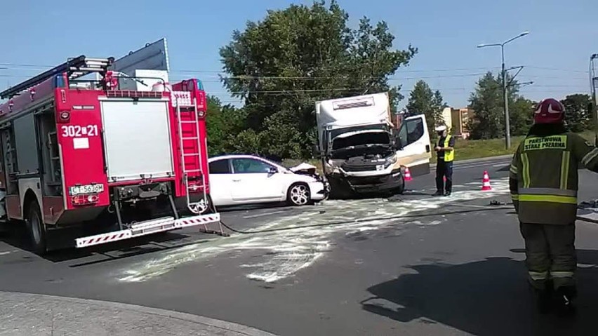 Do wypadku doszło na skrzyżowaniu Andersa i Kasztelańskiej.