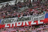 Górnik Zabrze - Korona Kielce 2:2 [ZDJĘCIA KIBICÓW] Torcida pamiętała o górnikach z Zofiówki