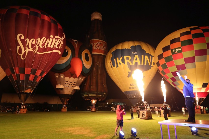 Nocna gala balonowa w Szczecinku